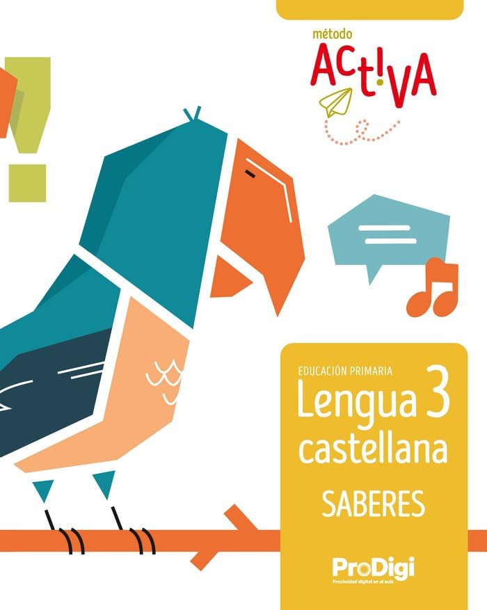 Saberes. Lengua castellana 3 EP - Activa - ProDigi Books