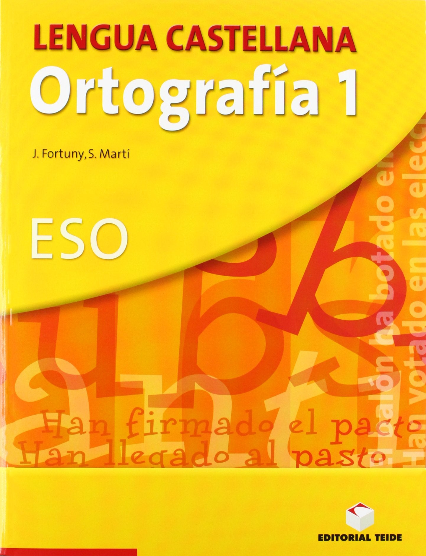 Lengua castellana, ortografía, 1 ESO. Cuaderno y solucionario Books