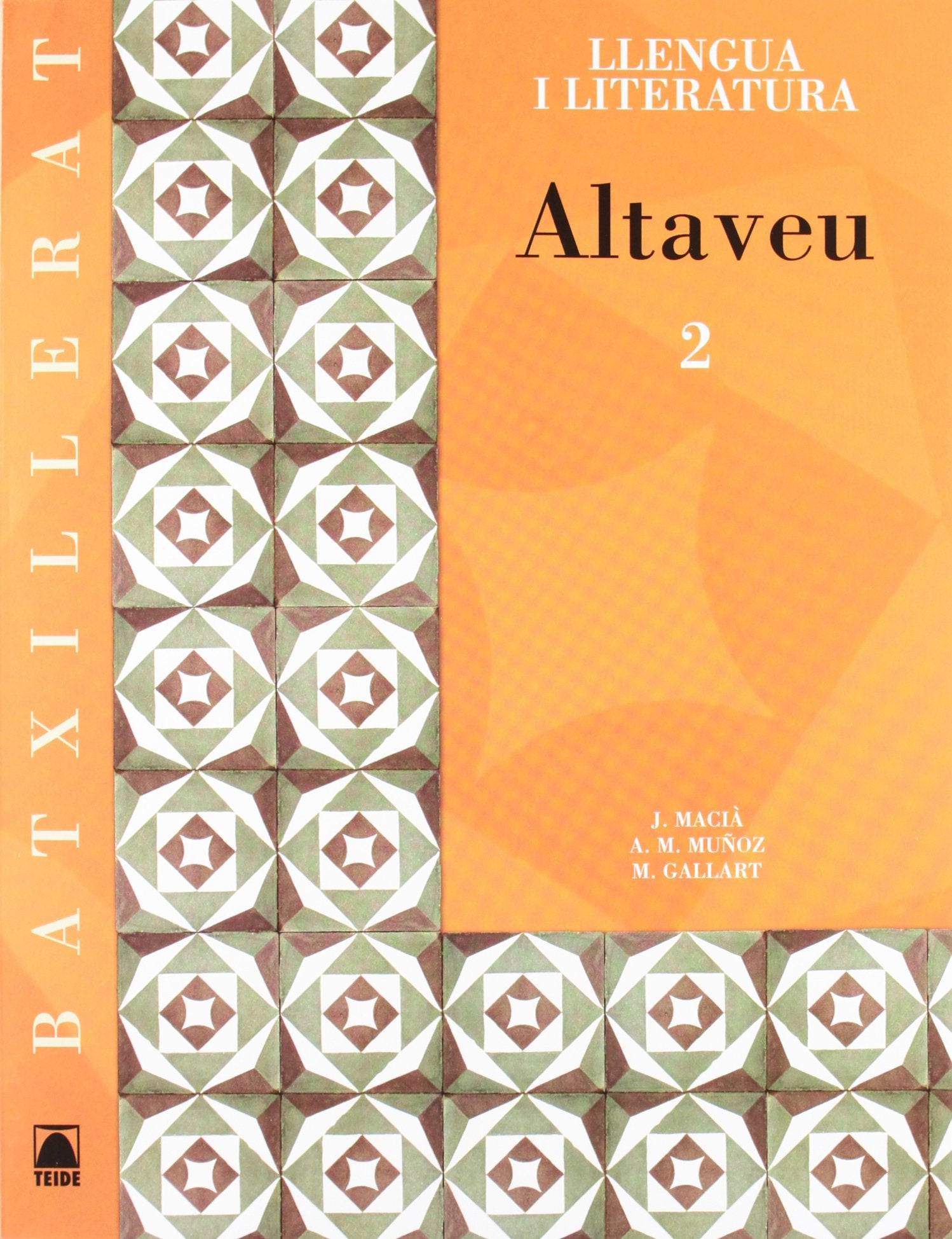 Altaveu 2. Llengua catalana i literatura. Batxillerat book