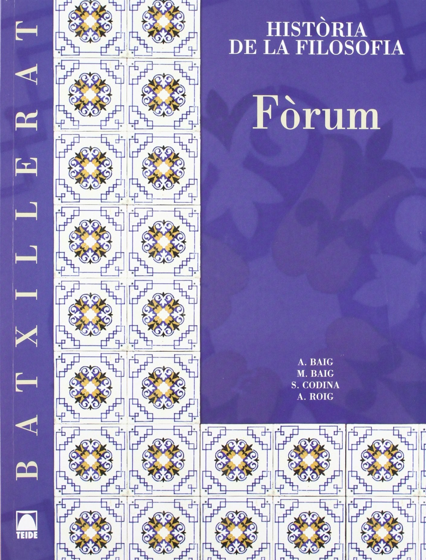 FORUM HISTORIA FILOSF.2BTX-CAT book