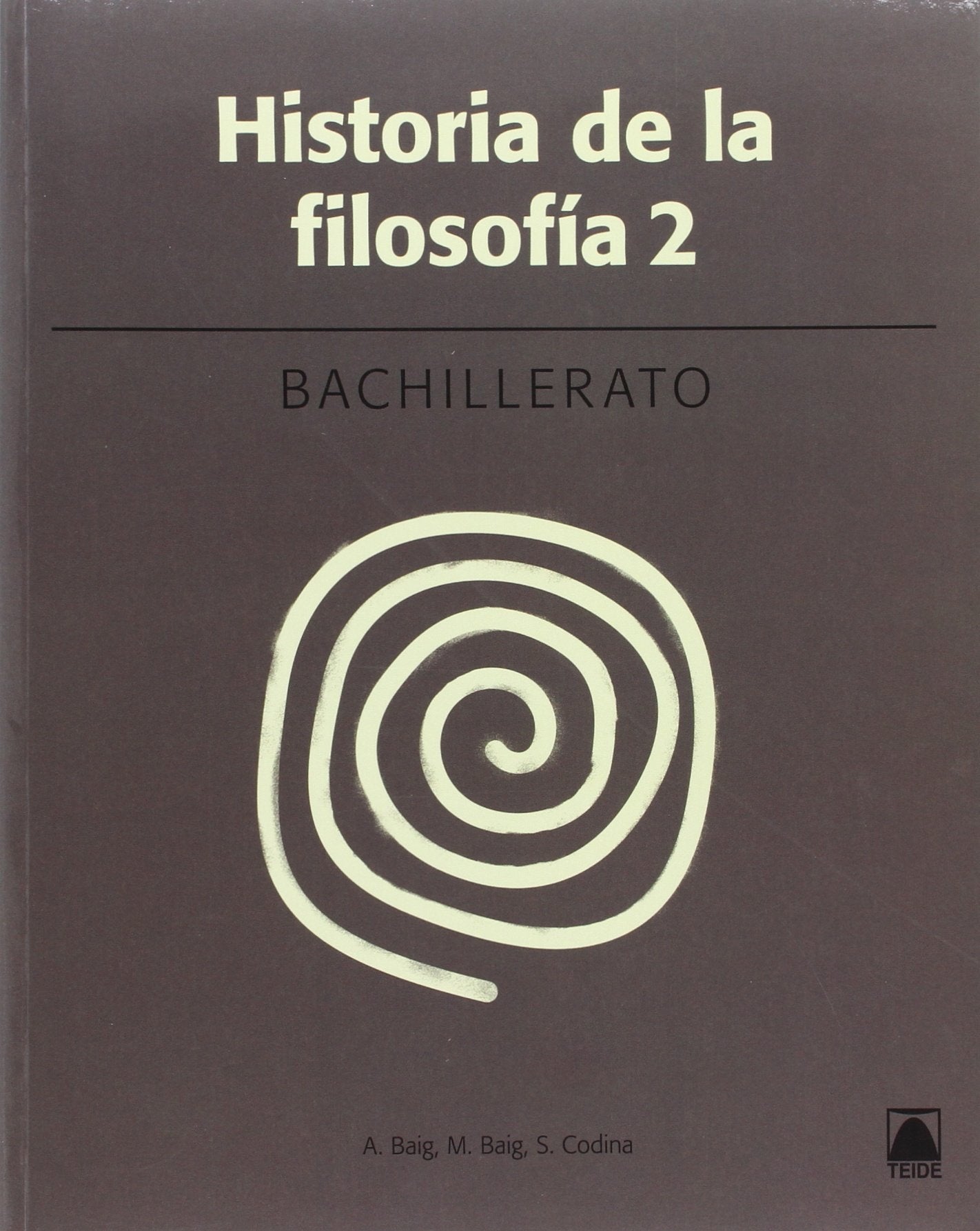 Historia de la filosofía : 2 bachillerato Books