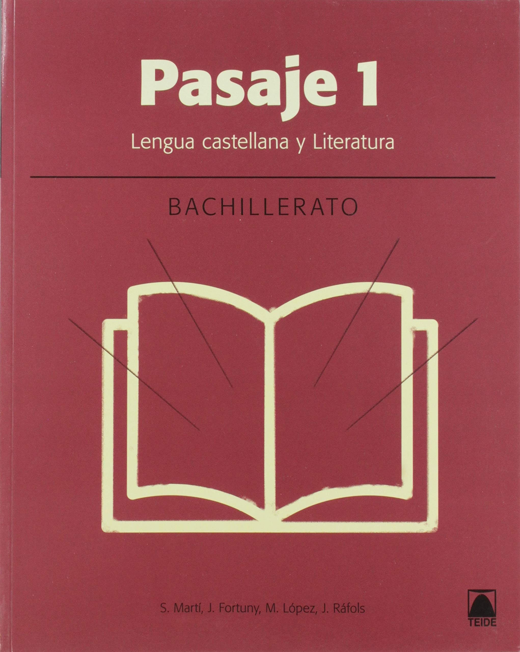 Pasaje 1. Literatura Bachillerato Books