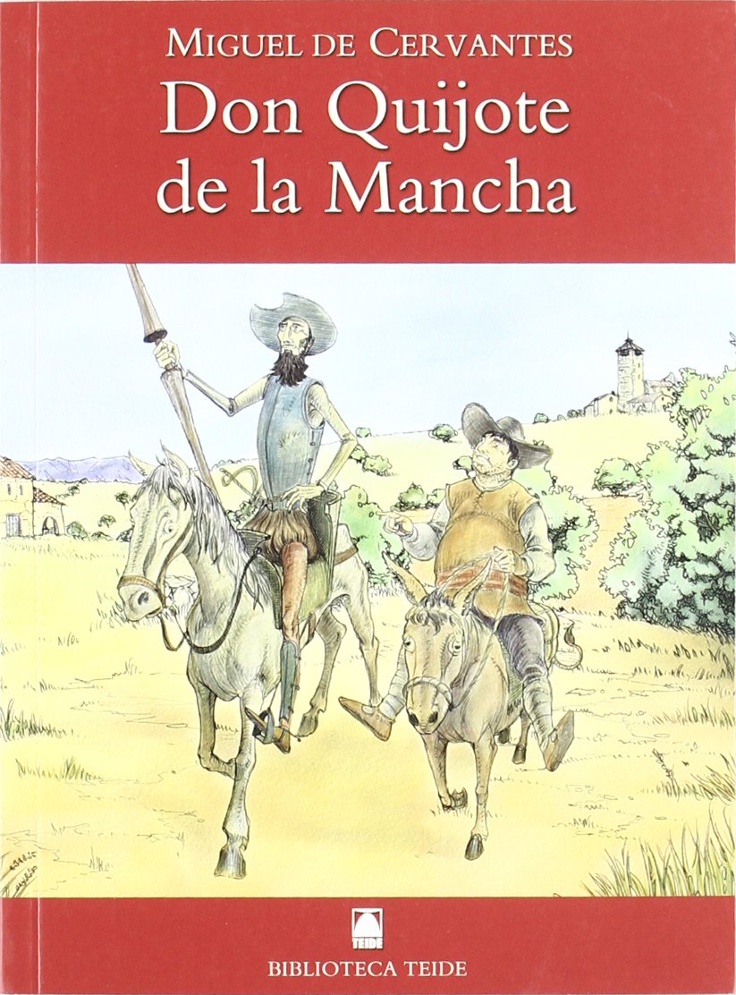 Biblioteca Teide 001 - Don Quijote de la Mancha -Miguel de Cervantes- book