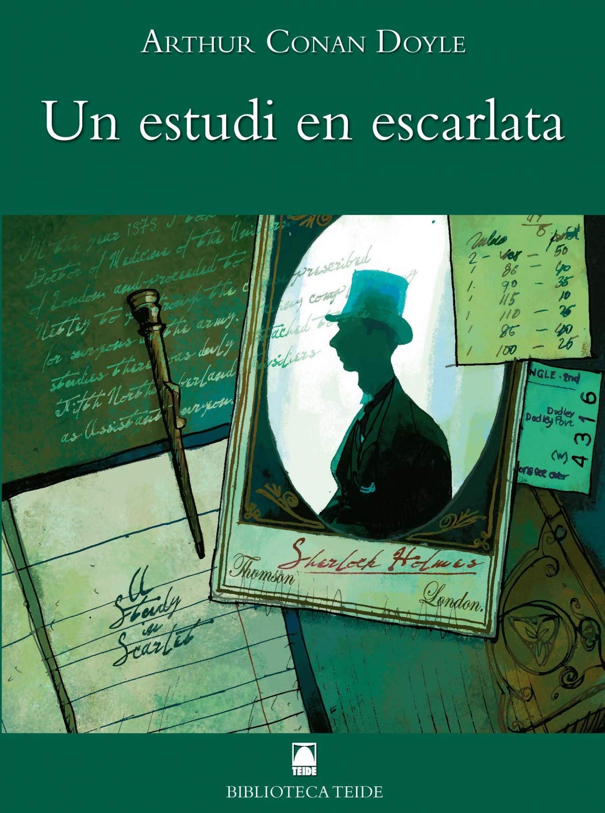 Biblioteca Teide 041 - Estudi en Escarlata -Arthur Conan Doyle- book