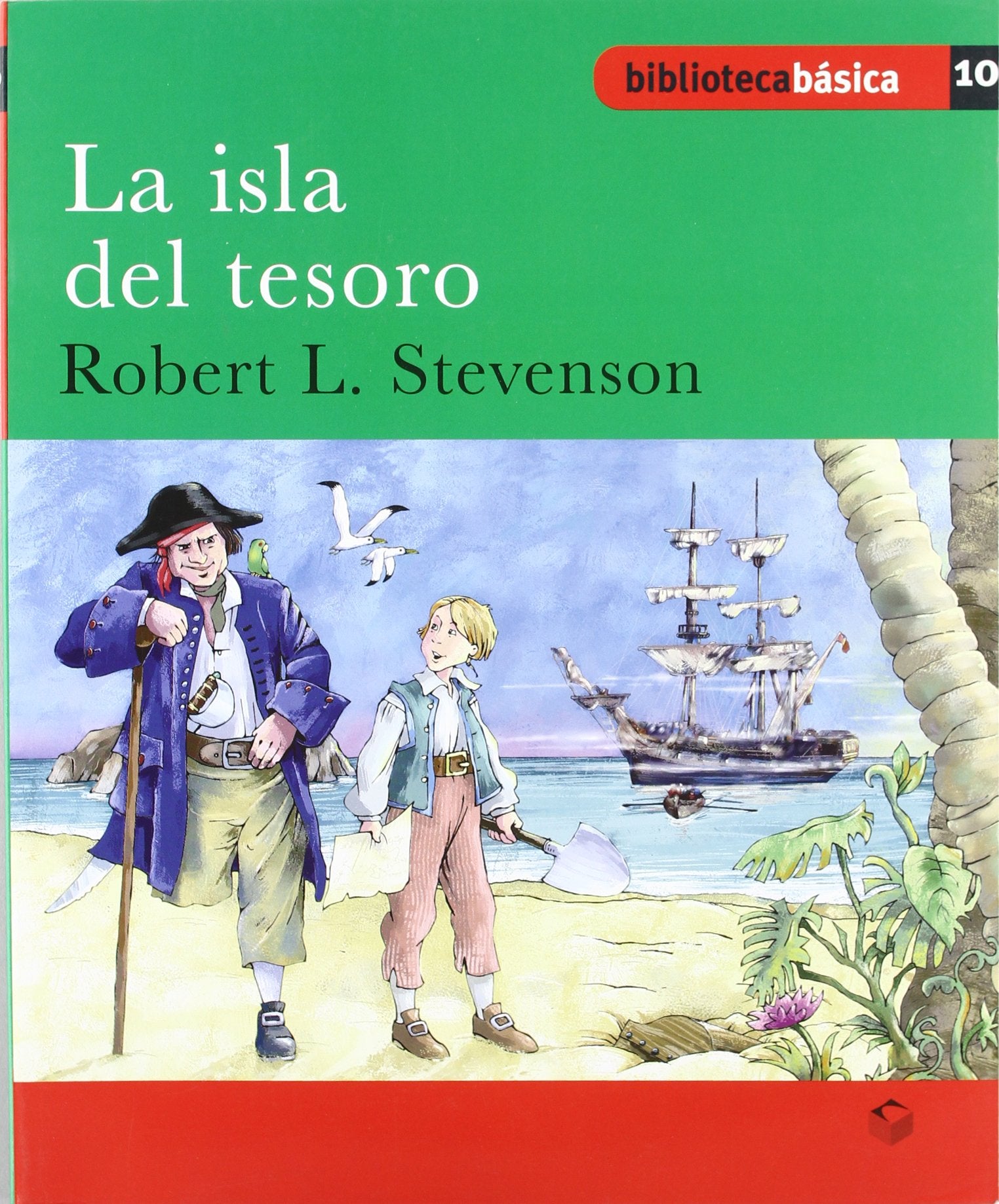 Biblioteca Básica 010 - La isla del tesoro -Robert L. Stevenson- book