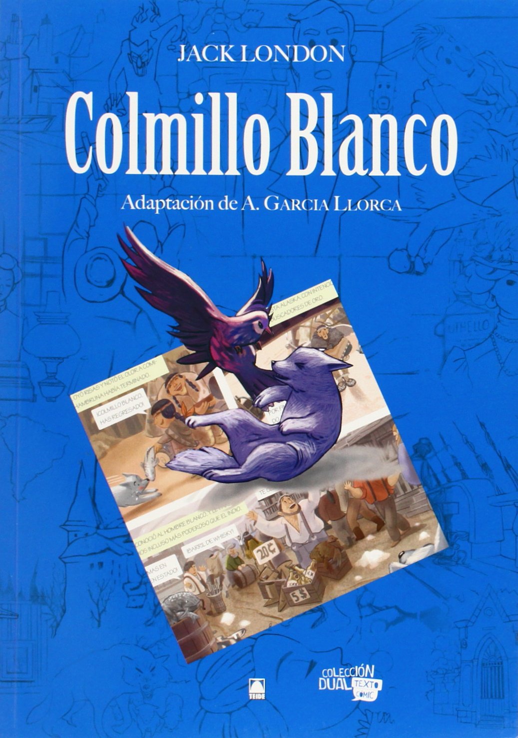 Colección Dual 001. Colmillo blanco -Jack London- book