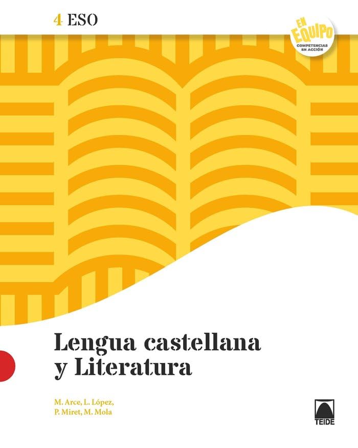 Lengua castellana y Literatura 4 ESO - En equipo Books