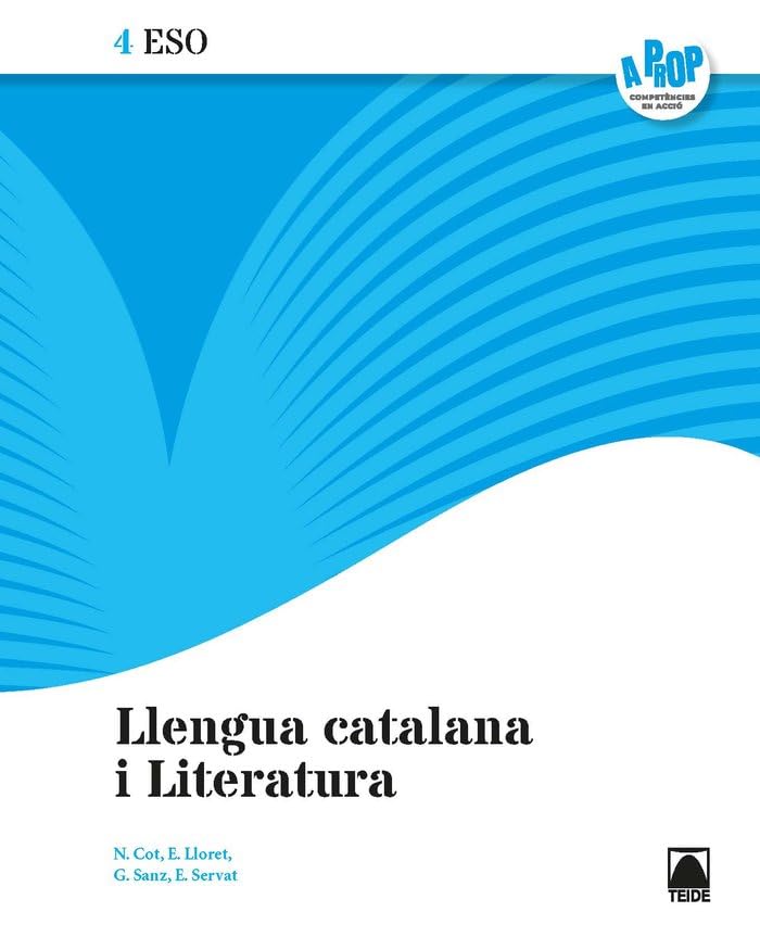 Llengua catalana i Literatura 4 ESO - A prop Books
