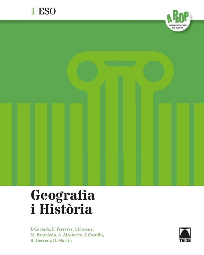 Geografia i Història 1 ESO. A prop (Ed. 2019) Books