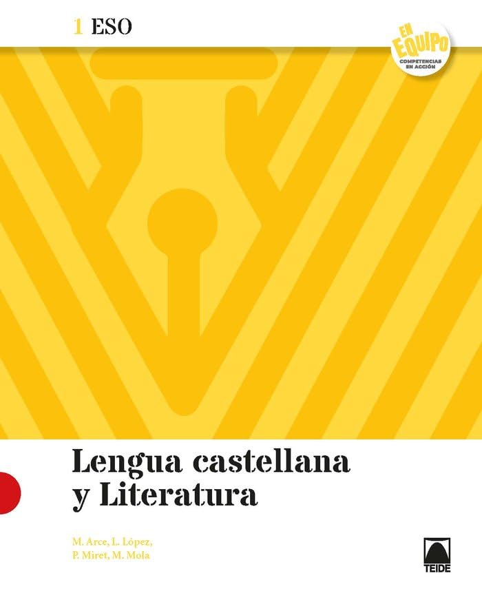 Lengua castellana y literatura 1 ESO. En equipo Books