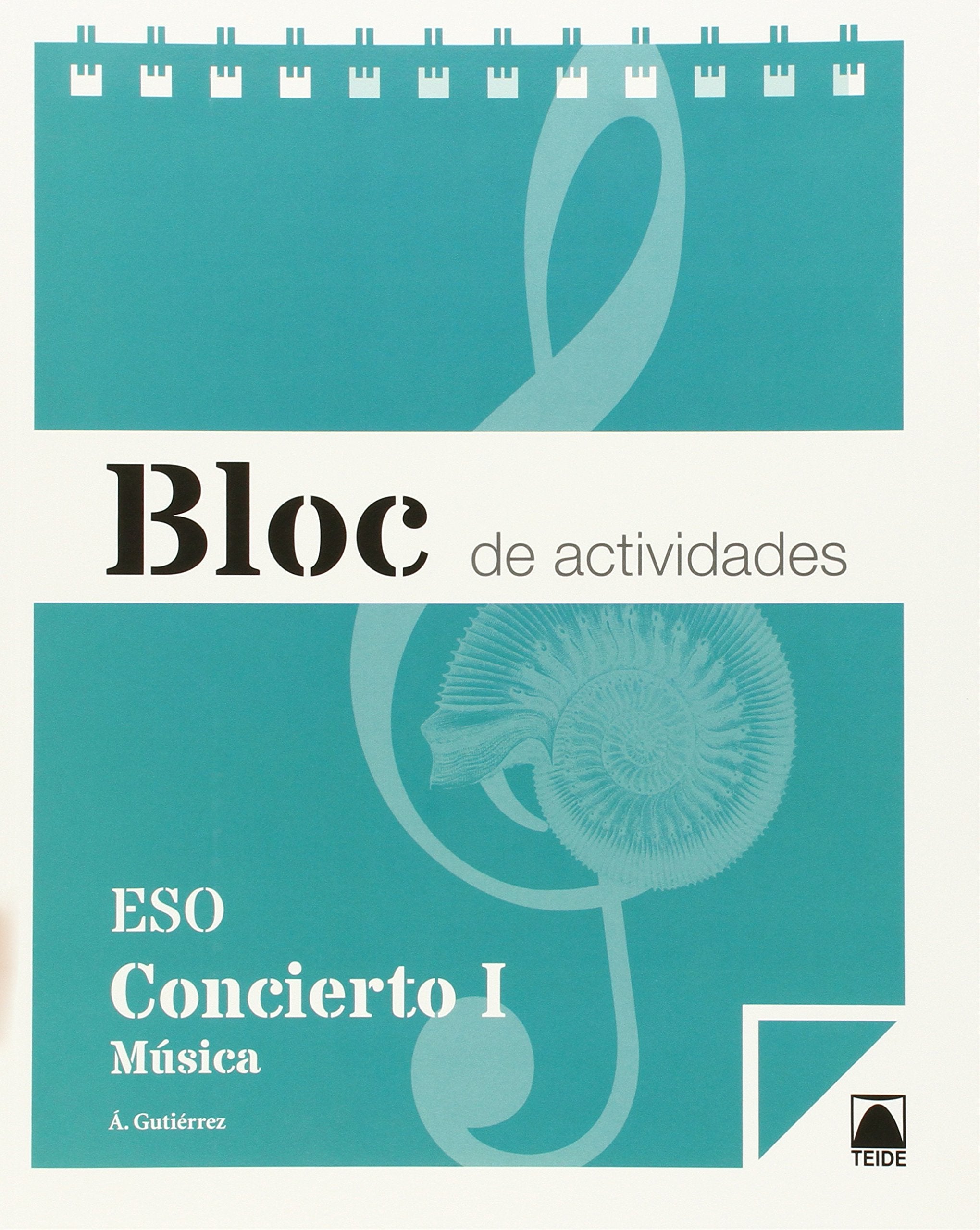 Concierto, música, 1 ESO. Bloc de actividades Books