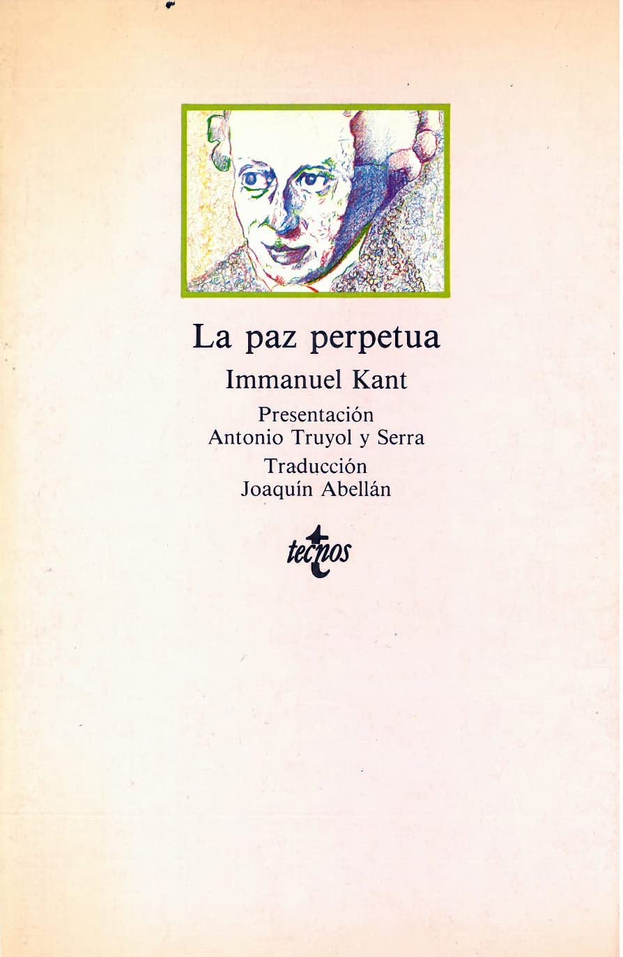 Sobre la paz perpetua / On Perpetual Peace book