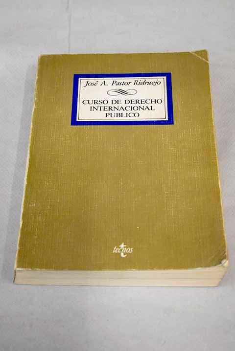Curso de derecho internacional público Books