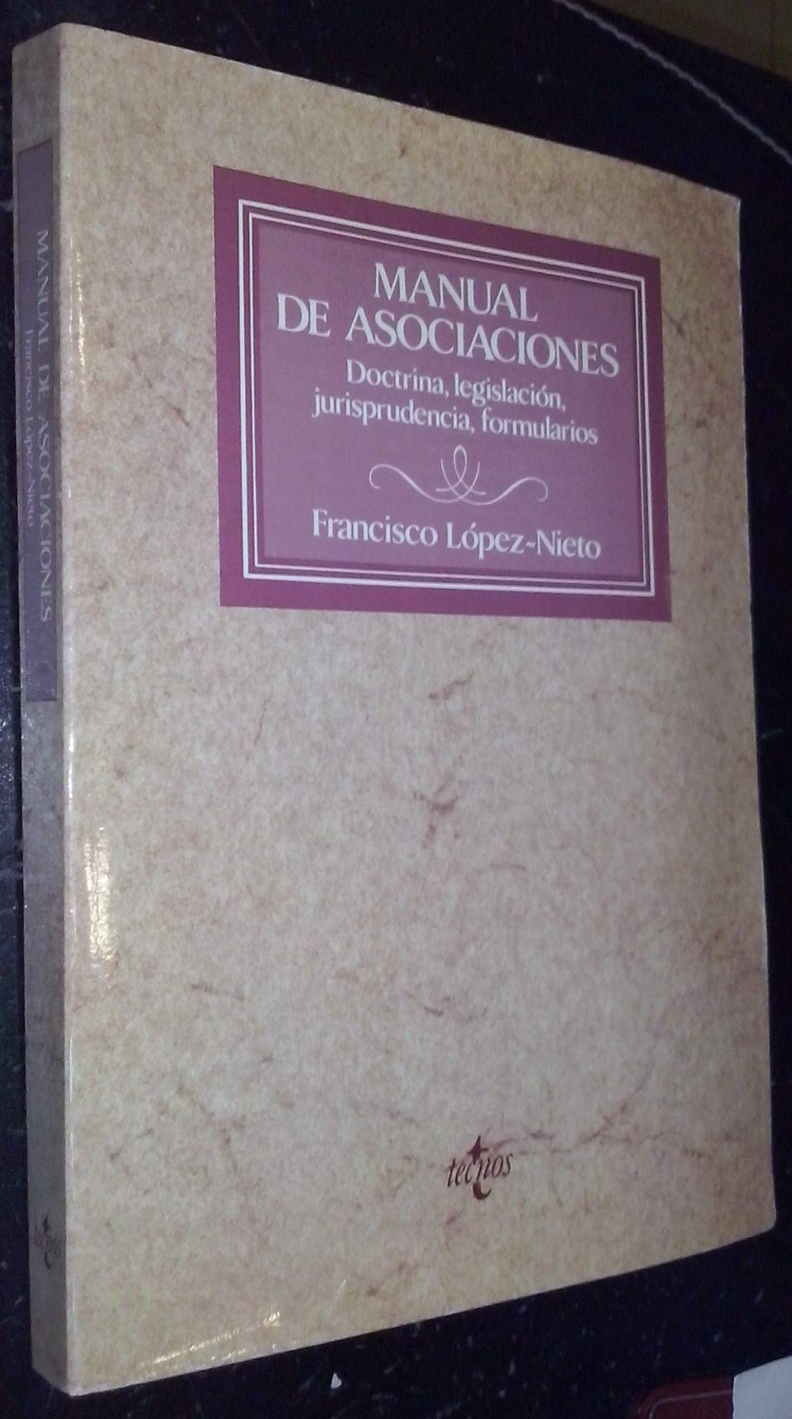Manual de asociaciones: doctrina, legislación, jurisprudencia, formularios Books