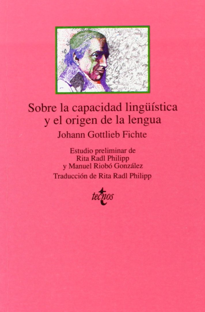 Sobre la capacidad linguistica y el origen de la lengua/ About the linguistics ability and the origin of language book