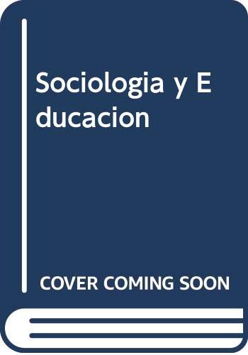 Sociologia y educacion Books