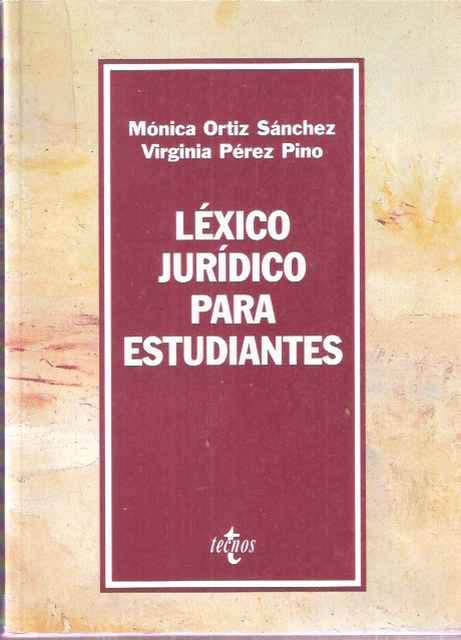 Lexico juridico para estudiantes book