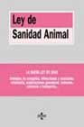 Ley de sanidad animal : Ley 8/2003, de 24 de abril (Derecho) Law