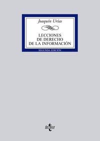Lecciones de derecho de la informacion / Lessons of Information Law Law