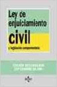 Ley de enjuiciamiento civil / Civil Procedure Law: Y Legislacion Complementaria (Derecho) Law
