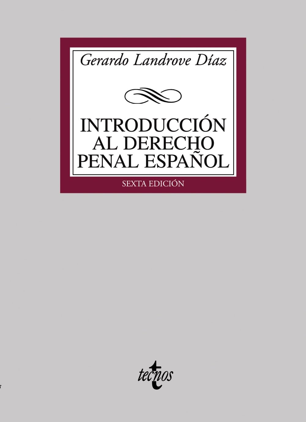 Introducción al derecho penal español / Introduction to Spanish Criminal Law book