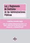 Ley y reglamentos de contratos de las administraciones públicas (Derecho) Law