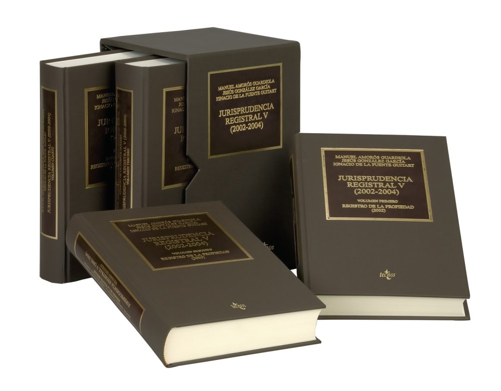 Jurisprudencia registral V (2002-2004) (Derecho - Práctica Jurídica) Law