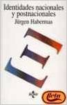 Identidades nacionales y postnacionales / National and Post national Identities Philosophy
