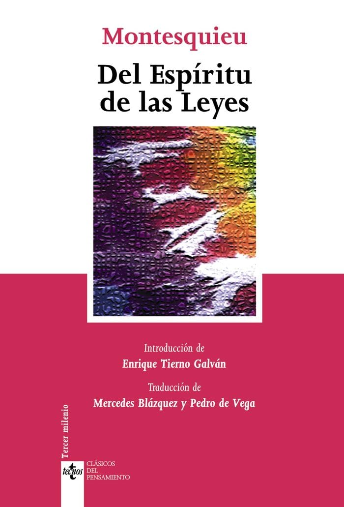 Del espíritu de las leyes (Clásicos - Clásicos del Pensamiento) Law
