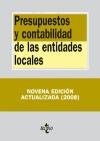 Presupuestos y contabilidad de las entidades locales (Derecho-biblioteca De Textos Legales) Business, Finance & Career