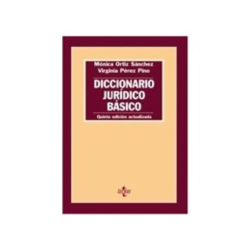 Diccionario juridico basico / Basic Legal Dictionary book