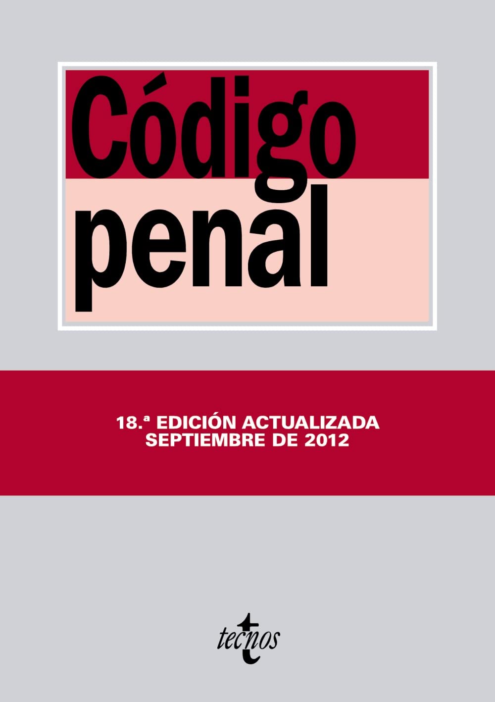 Codigo Penal / Criminal Law: Ley Organica 10/1995, De 23 De Noviembre book