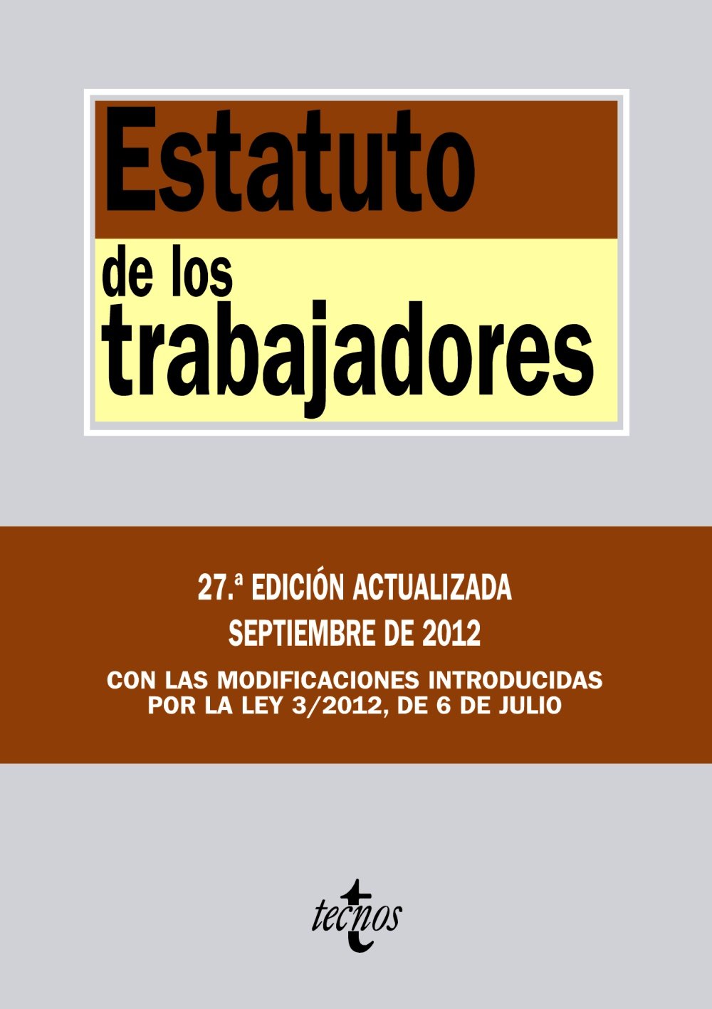 Estatuto de los trabajadores book