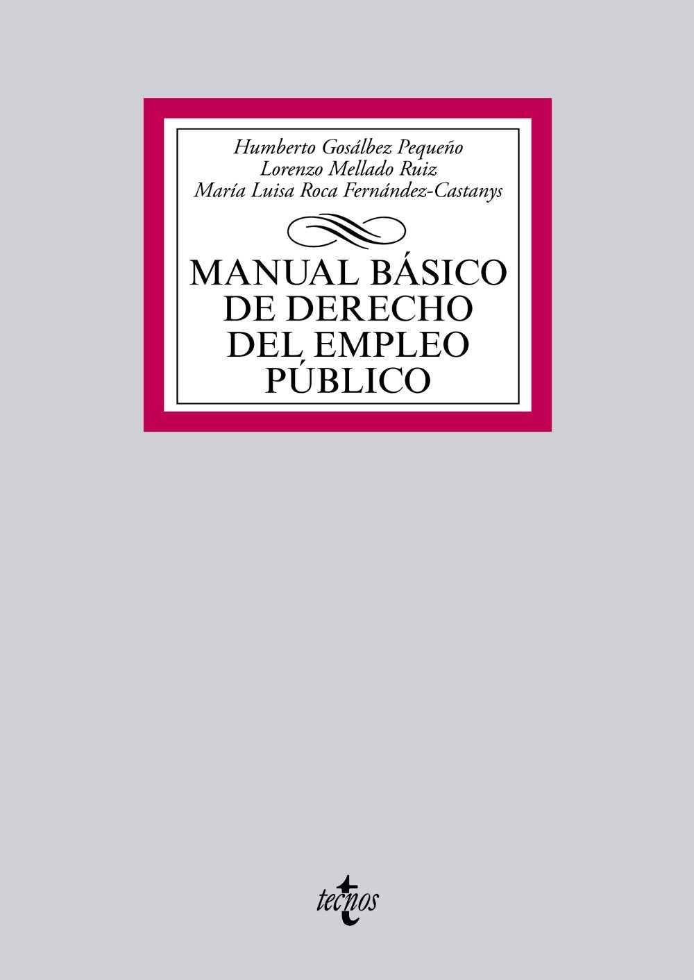 Manual básico de derecho del empleo público / Basic Manual of law of public employment book