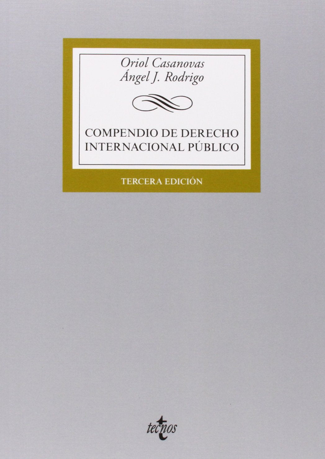 Compendio de derecho internacional público Law