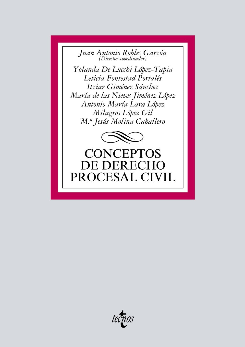 Conceptos de Derecho procesal civil book
