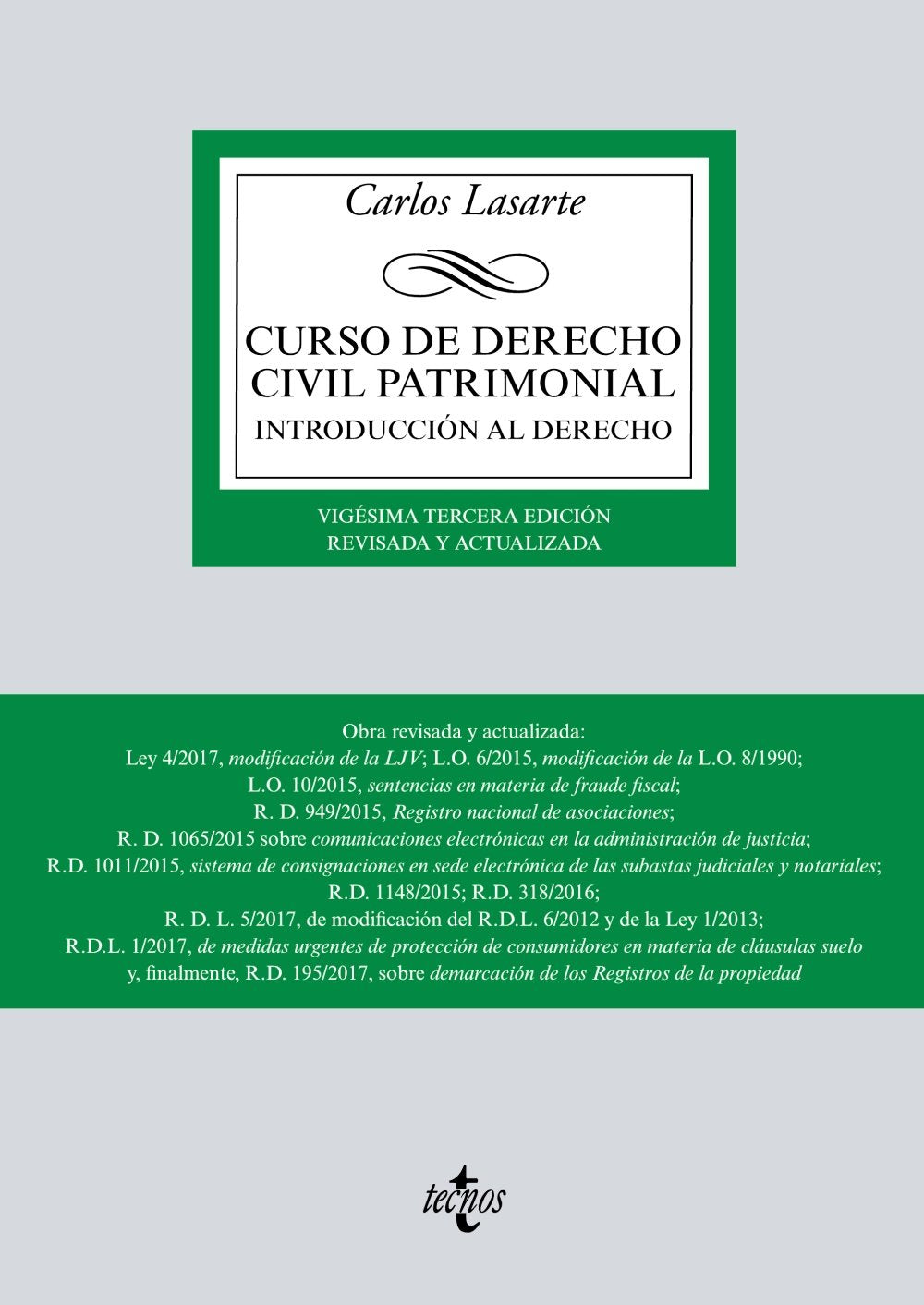 Curso de Derecho Civil patrimonial: Introducción al Derecho book