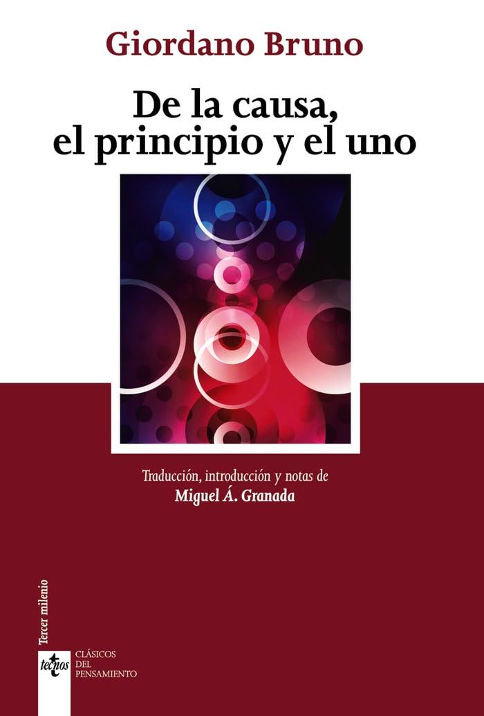 De la causa, el principio y el uno Philosophy