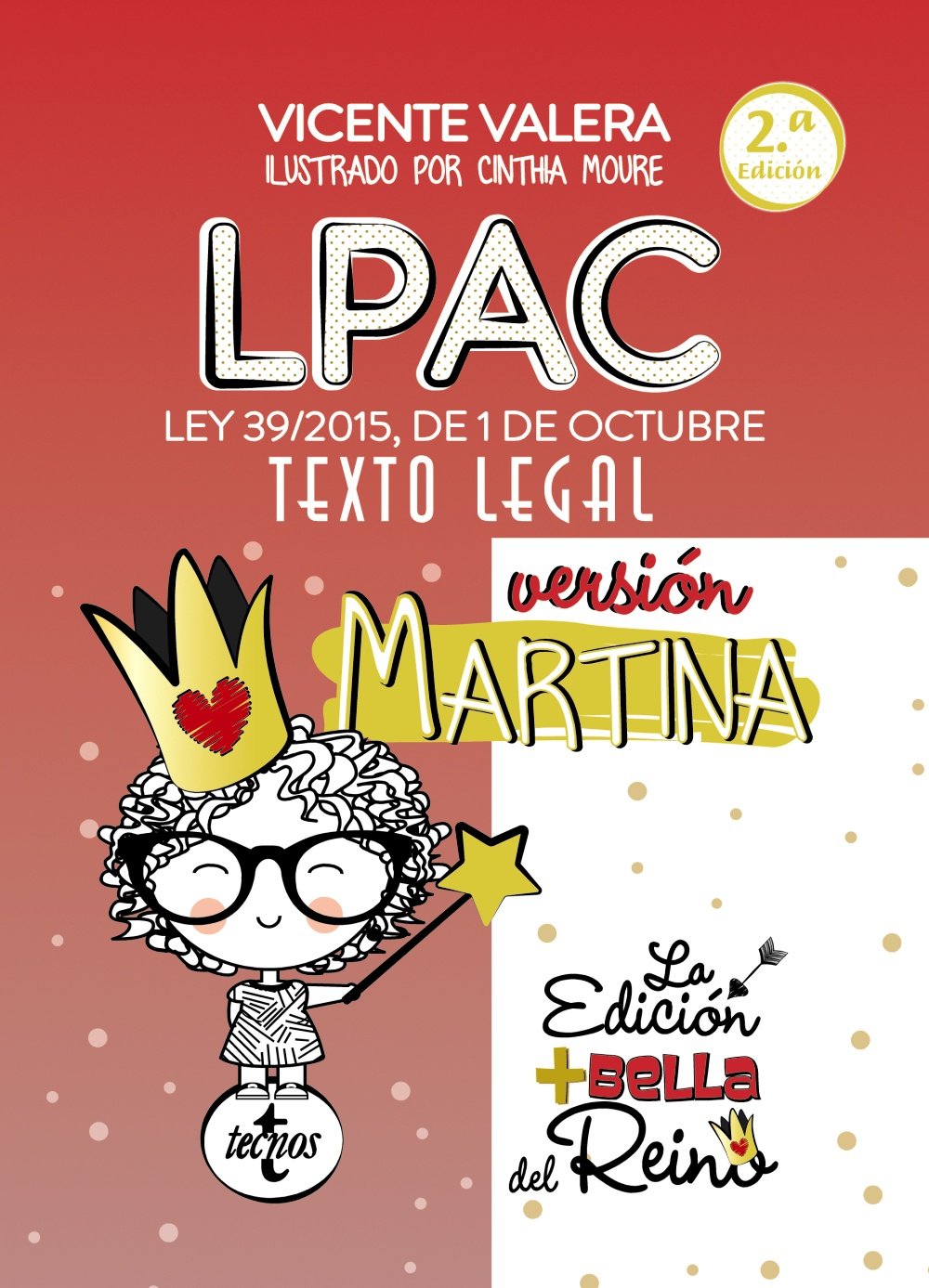 LPAC versión Martina: Ley 39/2015, de 1 de octubre, del Procedimiento Administrativo Común de las Administraciones Públicas. Texto Legal (Derecho - Práctica Jurídica) Books