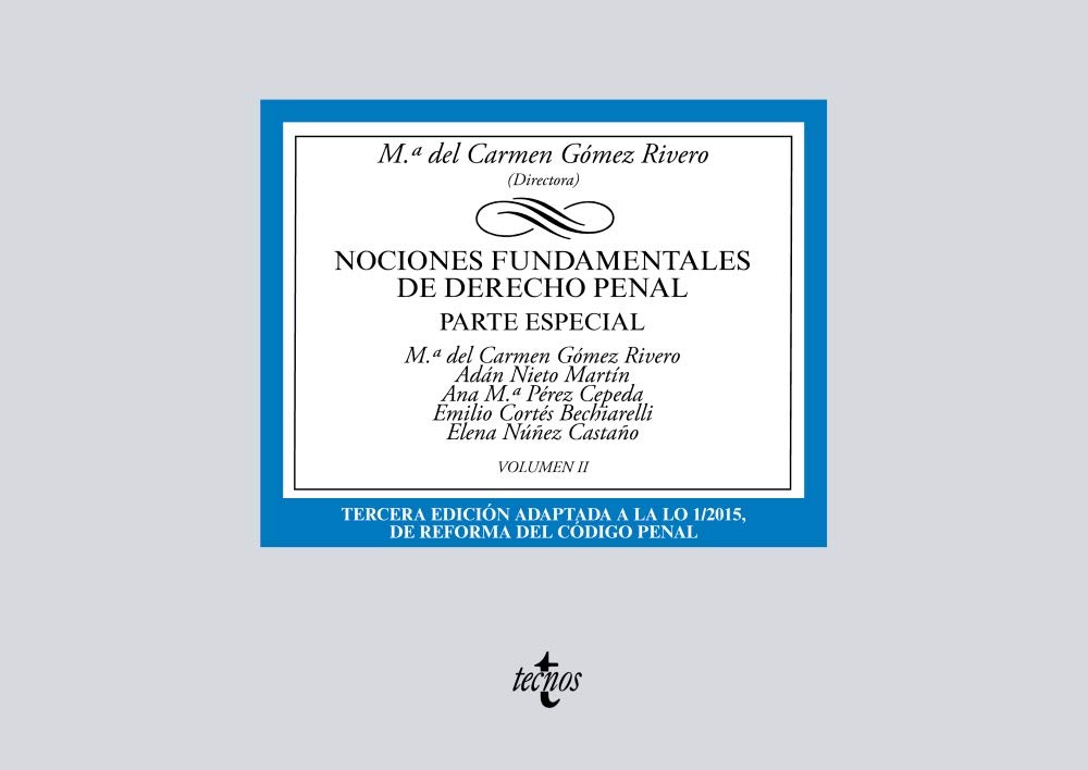 Nociones fundamentales de Derecho Penal: Volumen II. Parte especial book