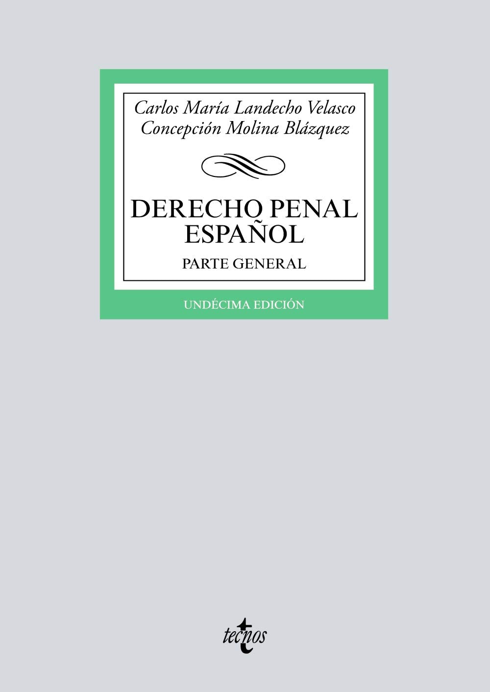 Derecho Penal español: Parte General book