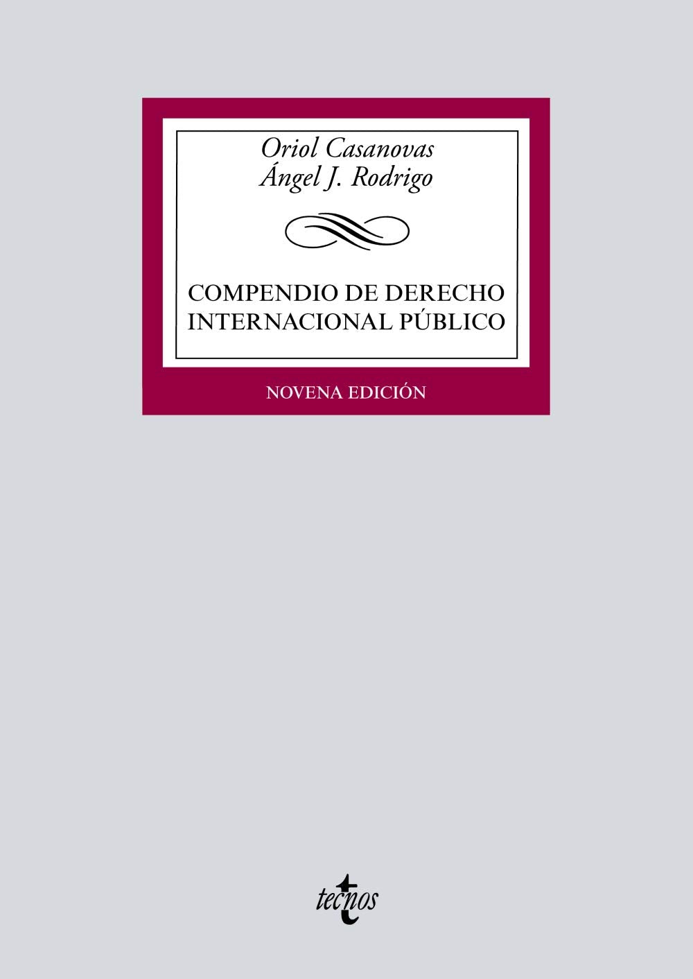 Compendio de Derecho Internacional Público (Derecho - Biblioteca Universitaria de Editorial Tecnos) Law