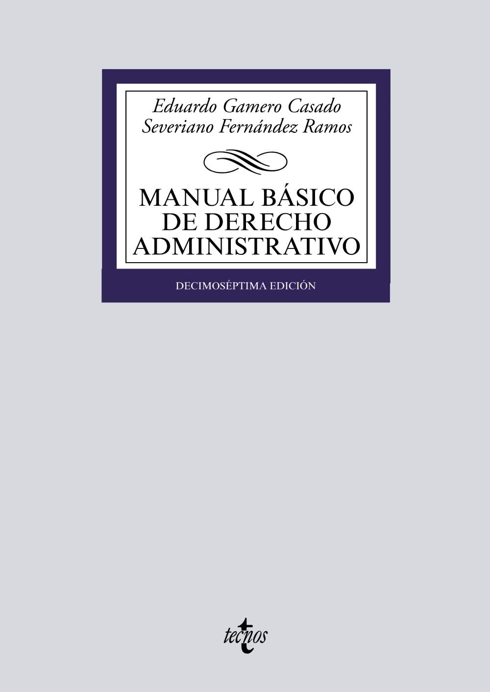 Manual básico de Derecho Administrativo book