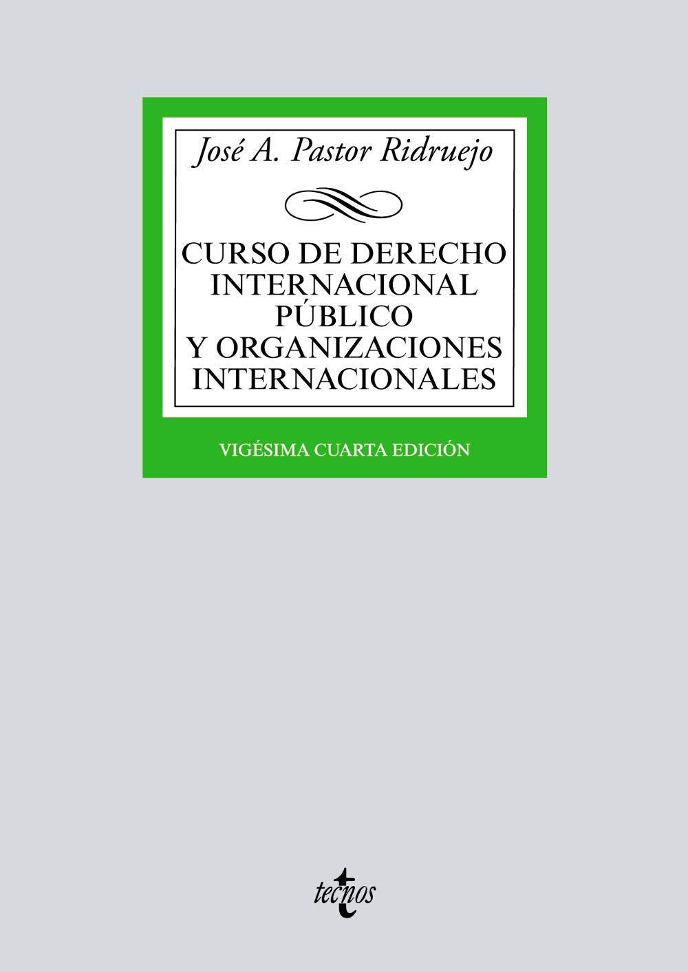 Curso de Derecho Internacional Público y Organizaciones Internacionales (Derecho - Ciencias Jurídicas) Law