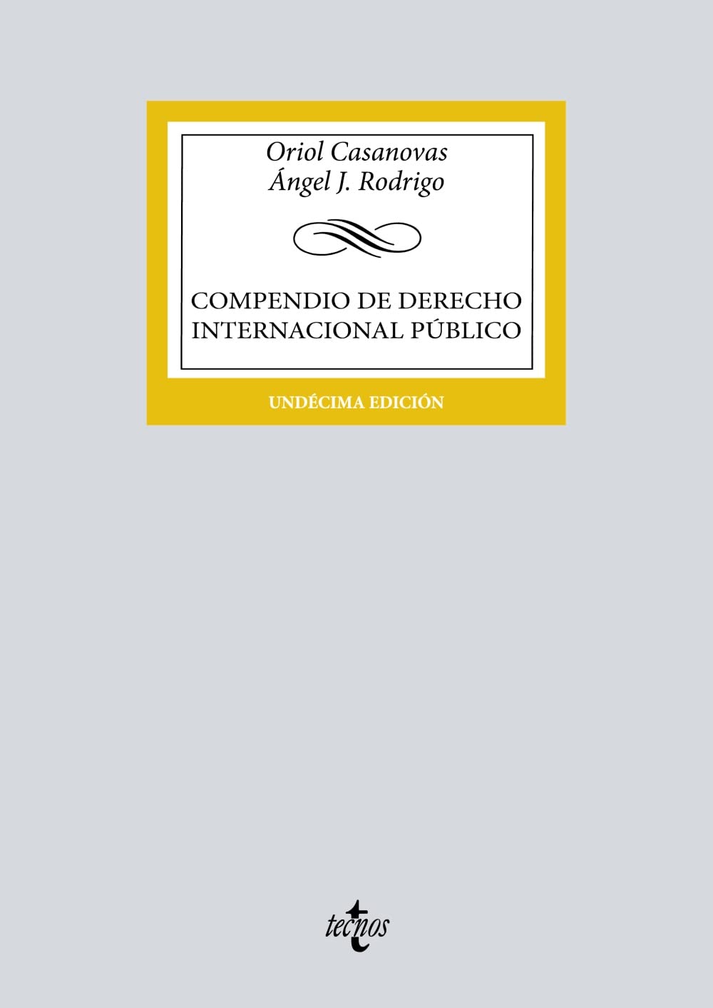 Compendio de Derecho Internacional Público (Derecho - Biblioteca Universitaria de Editorial Tecnos) Law
