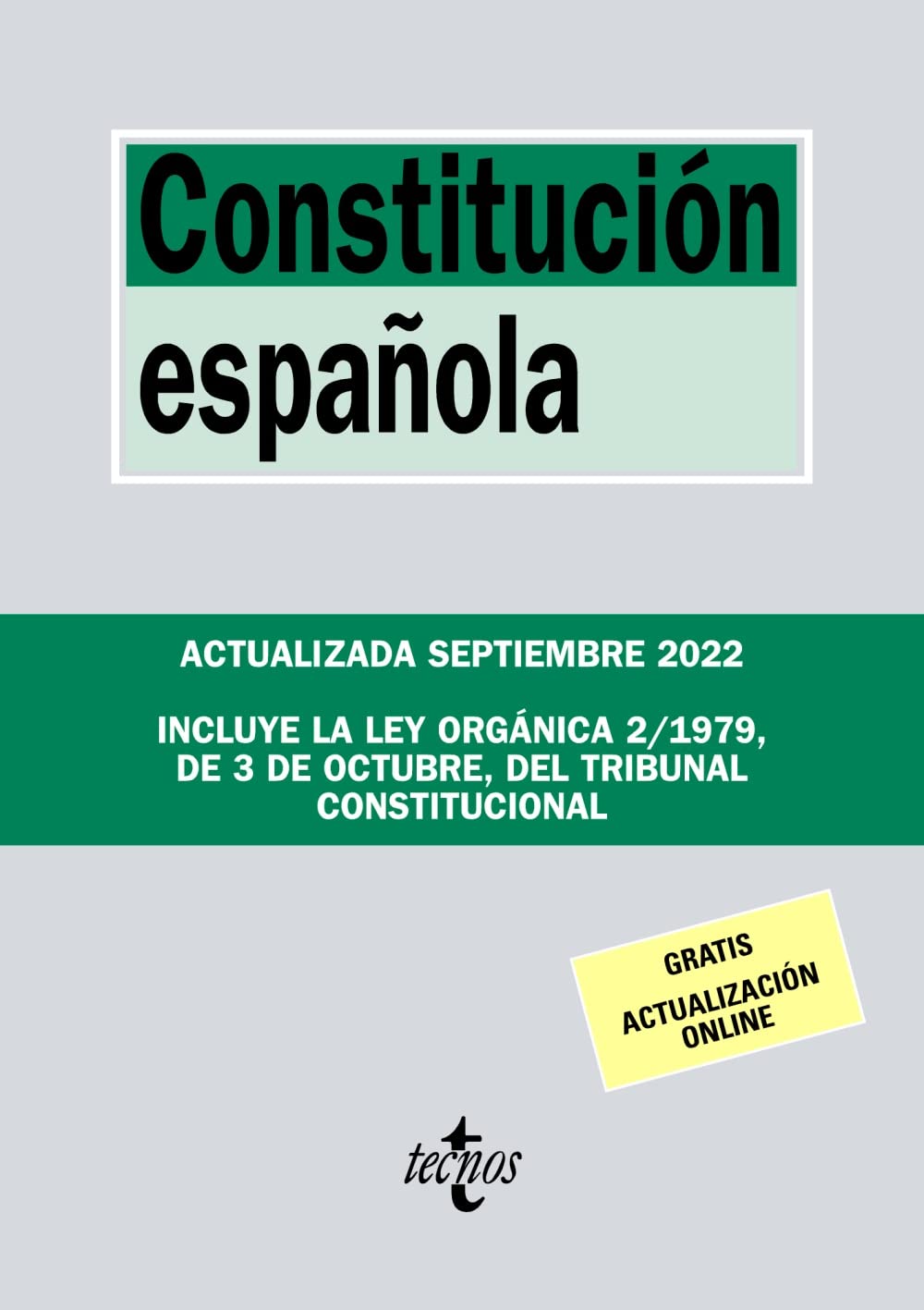 Constitución Española (Derecho - Biblioteca de Textos Legales) Law