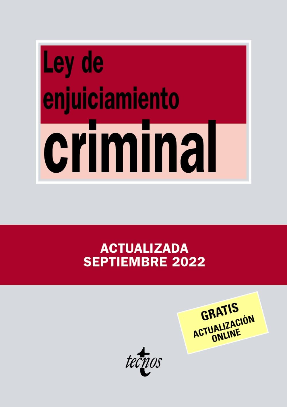 Ley de Enjuiciamiento Criminal book