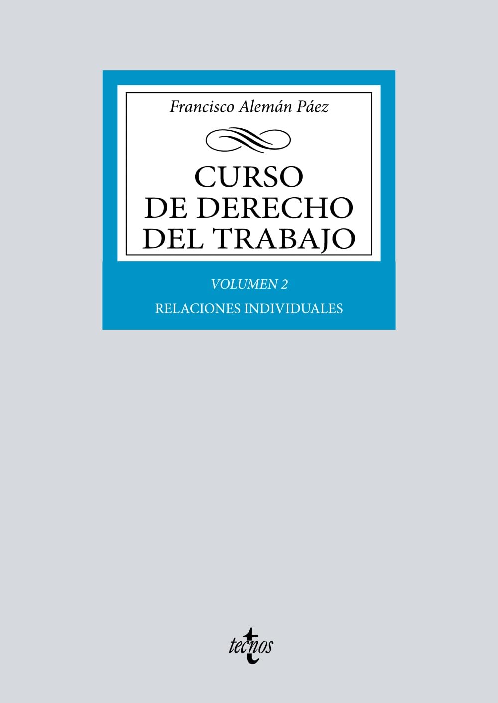 Curso de Derecho del Trabajo: Vol. 2: Relaciones individuales (Derecho - Biblioteca Universitaria de Editorial Tecnos) Law