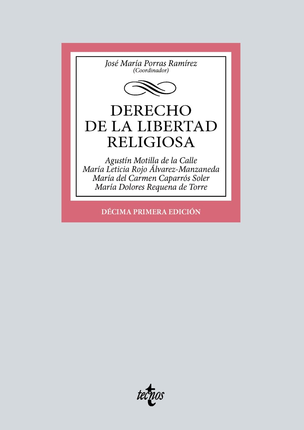 Derecho de la libertad religiosa book