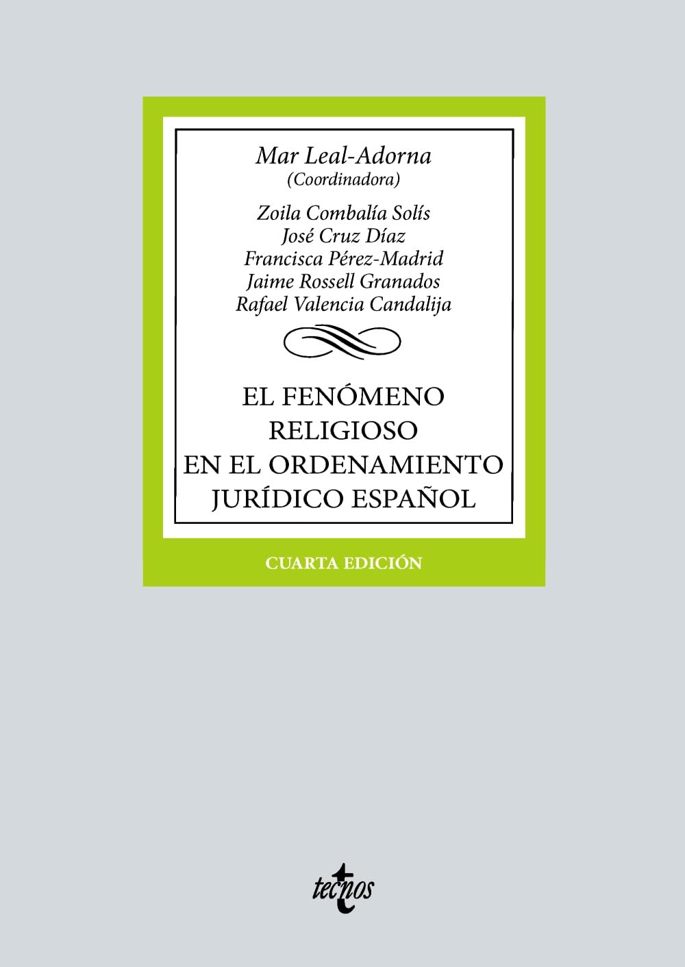 El fenómeno religioso en el ordenamiento jurídico español book